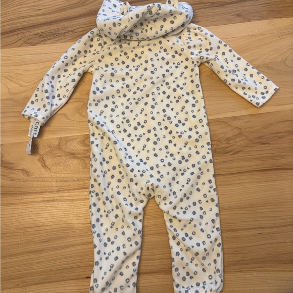 Cheetah pattern sleeper with hood - Picture 6 of 8